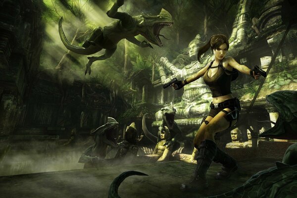 Wallpapers from the game Lara Croft: Tomb Raider