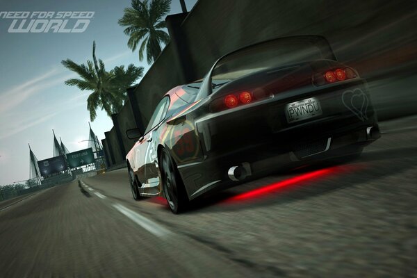 The need for the world of speed toyota supra