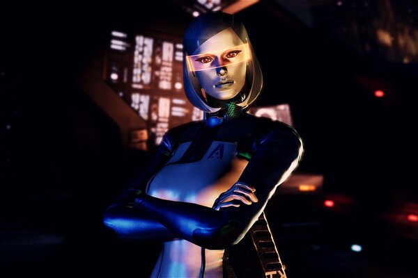 Lindo Androide de mass effect