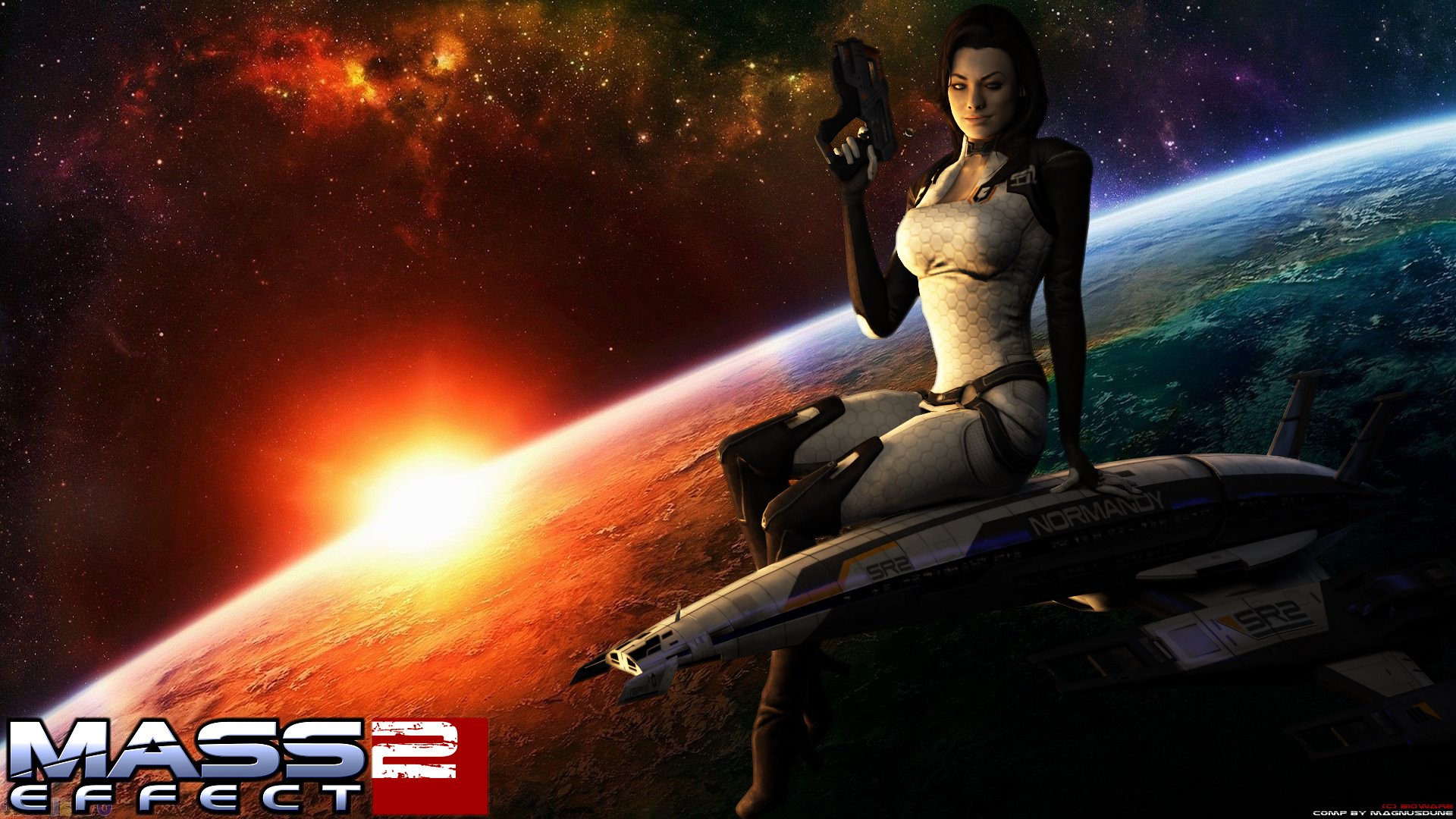 masa efecto miranda lawson cerberus espacio nave normandía bioware masa espacio