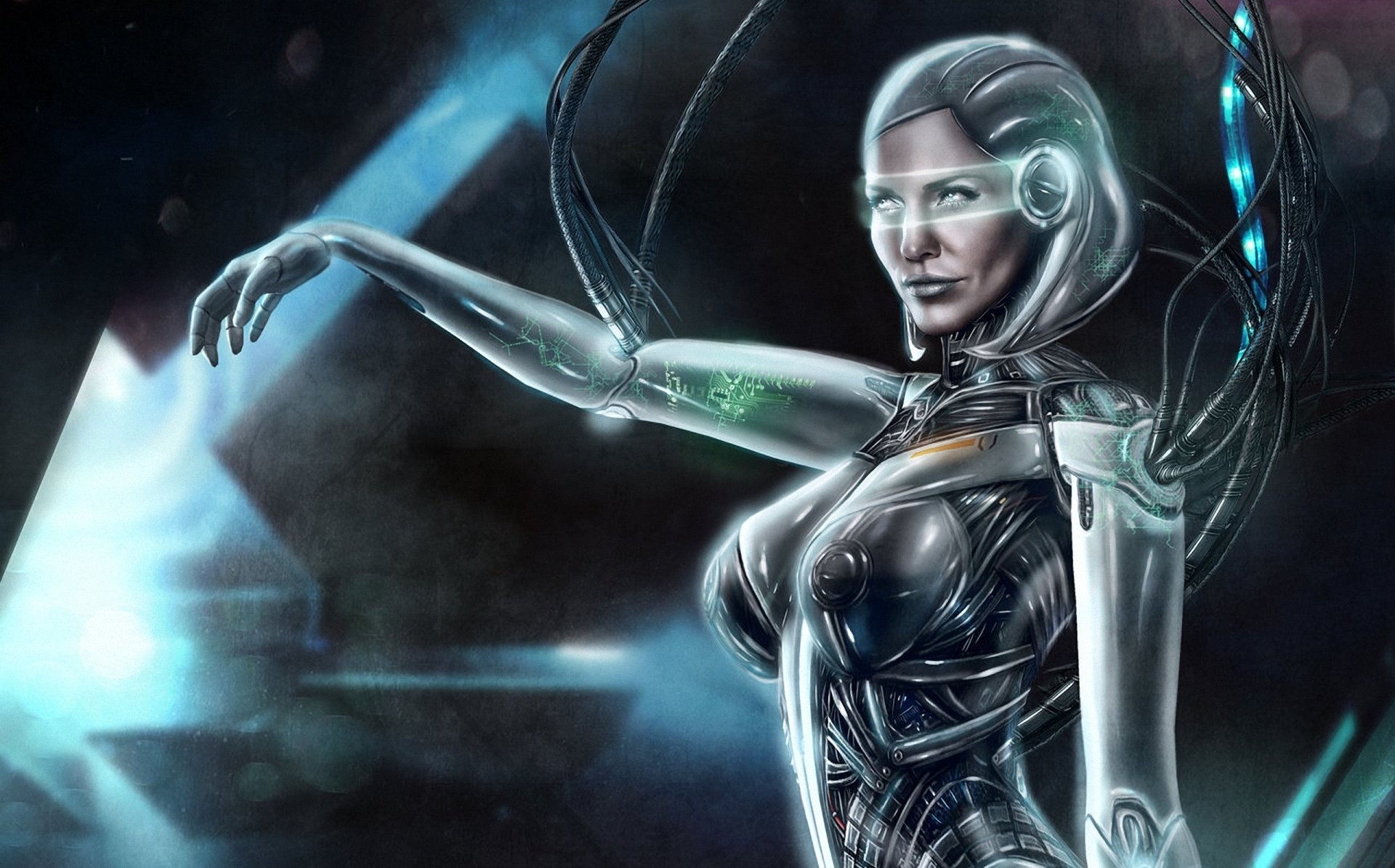 art mass effect 3 me 3 edi suzi robot fils puces