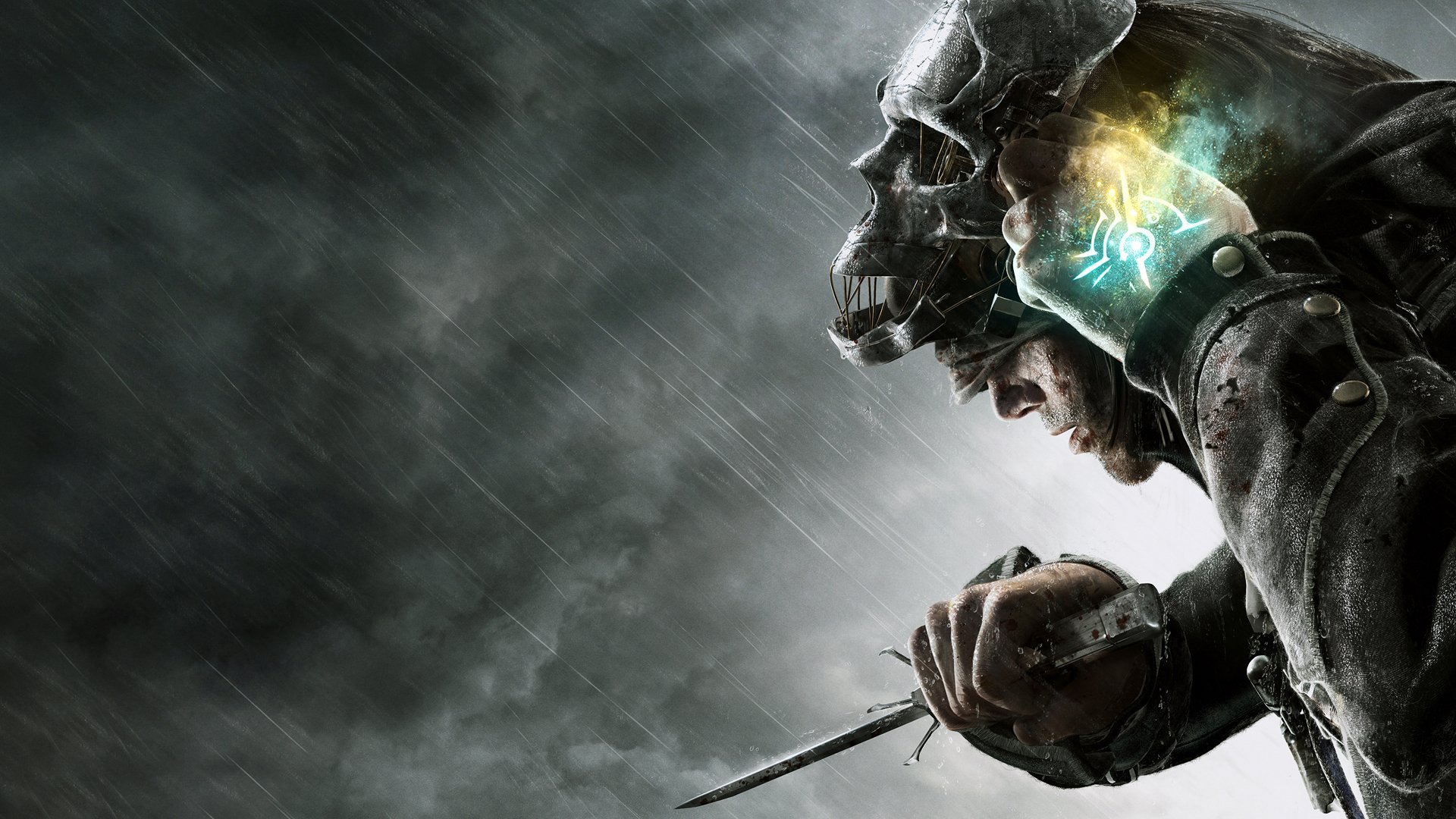 déshonoré corvo assassins assassin garde du corps poignard capot masque pluie sang