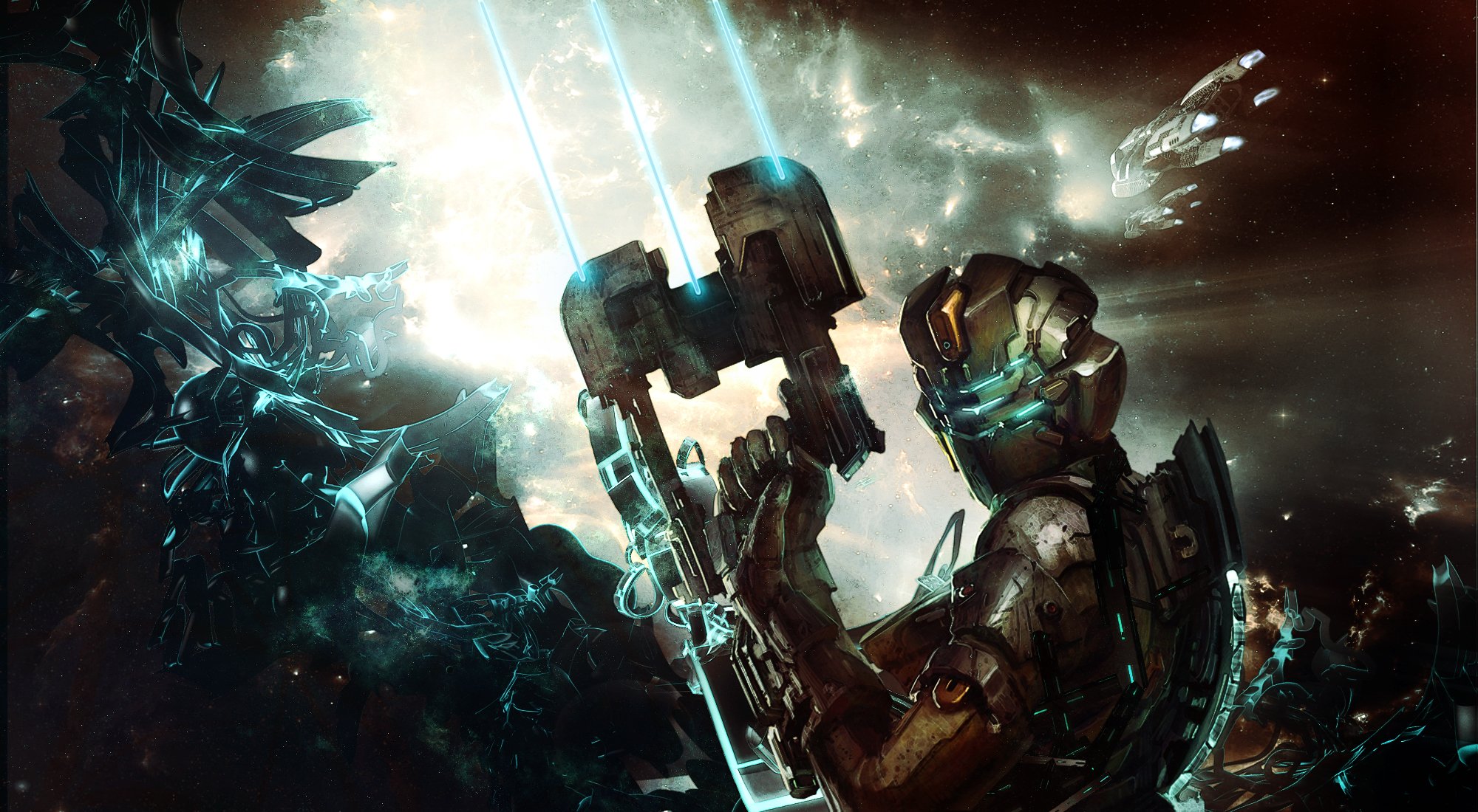 dead space isaac clark anzug cutter raum abstraktion