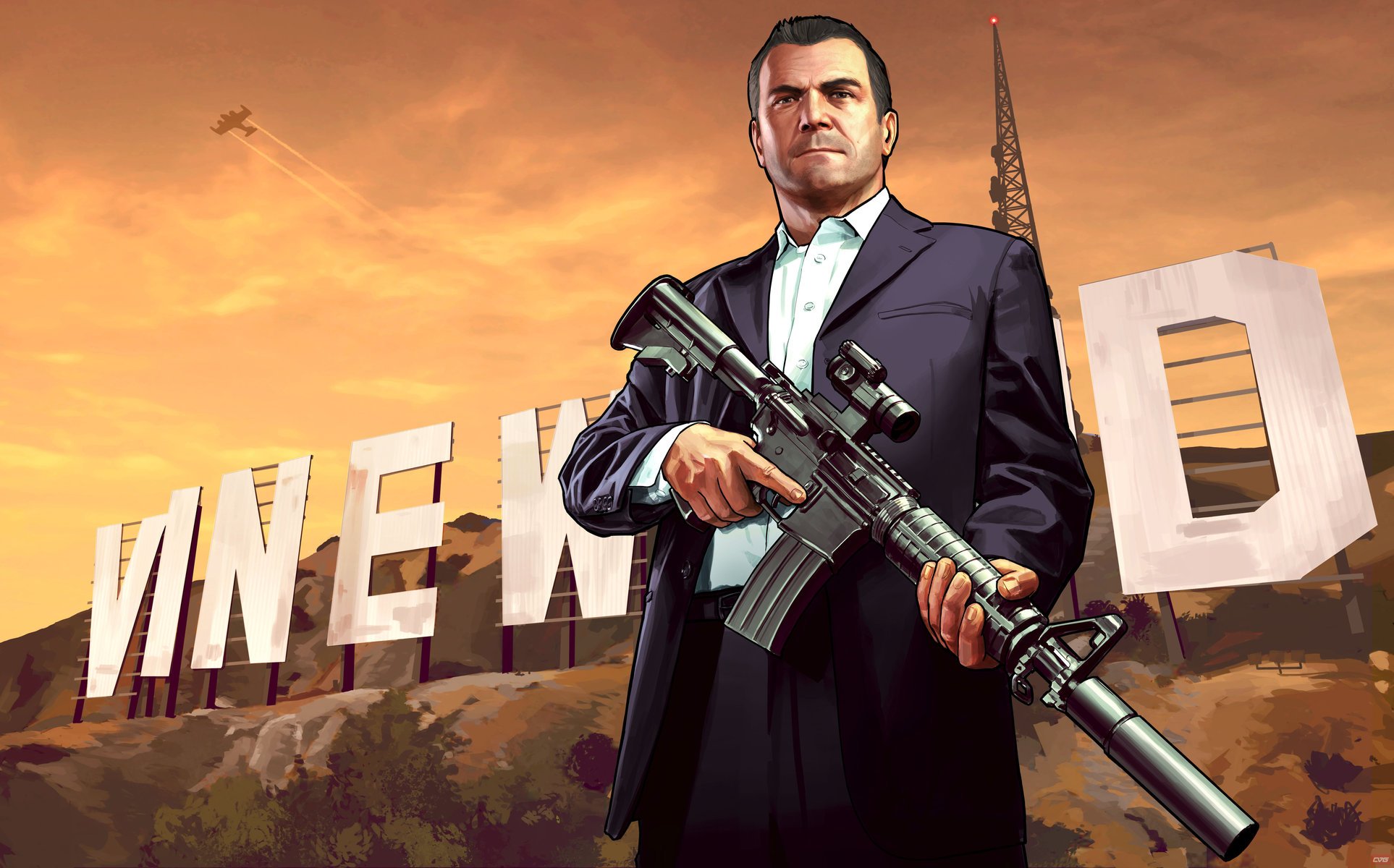 grand theft auto v gta 5 gta v vinewood los santos automatico uomo aereo