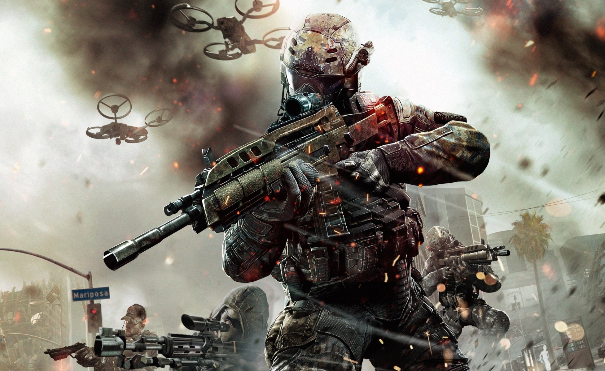 call of duty black ops 2 soldados calle