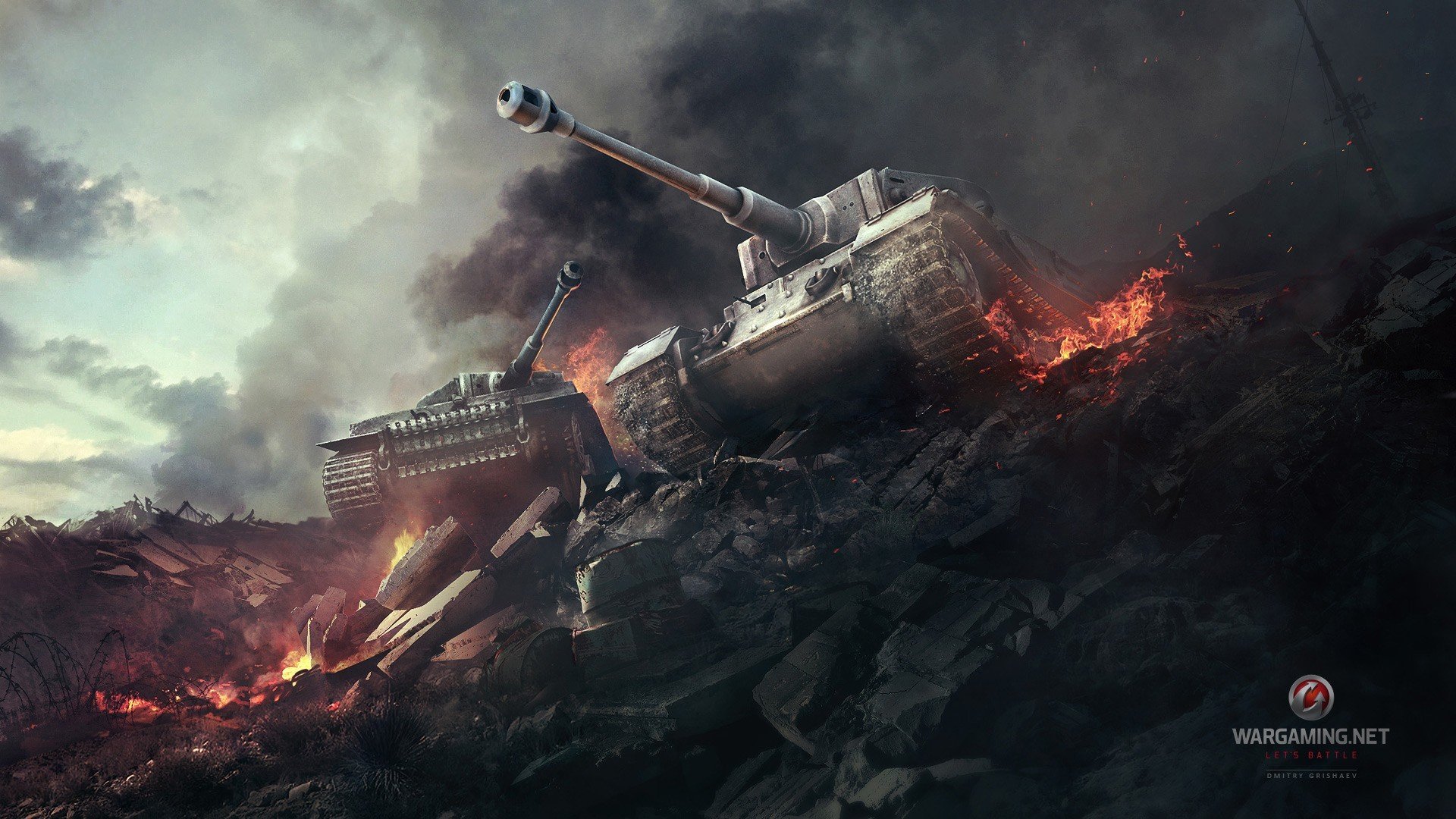 mundo de los tanques wot tanques tigre tigre p tigre p alemán tanques pesados llama humo guerra