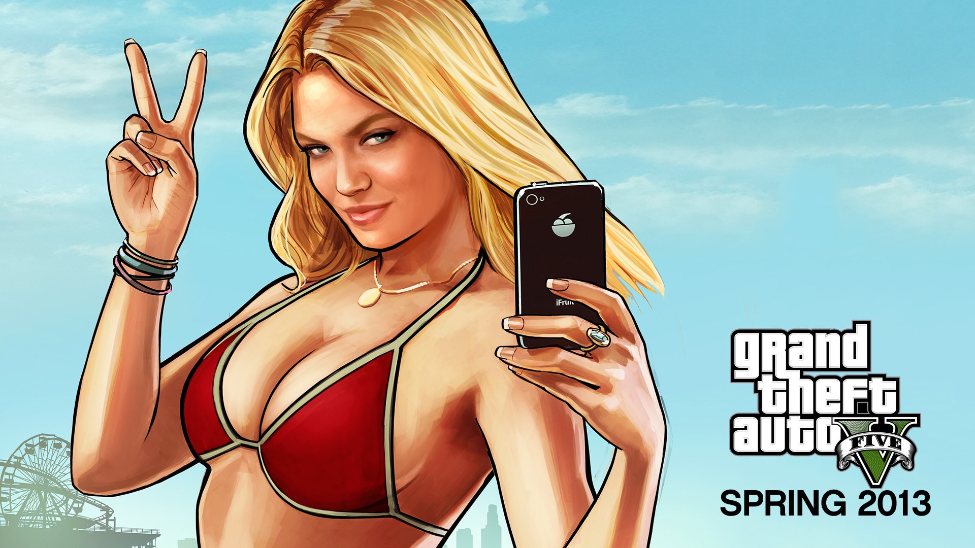 grand theft auto v gta fille