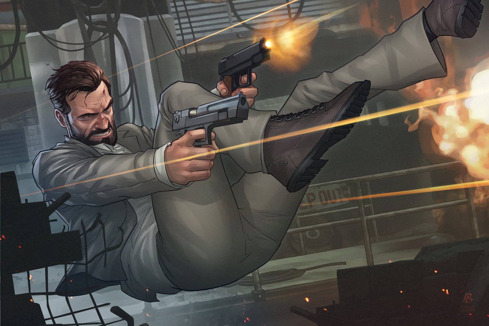 max payne 3 max payne homme armes pistolets patrick brown