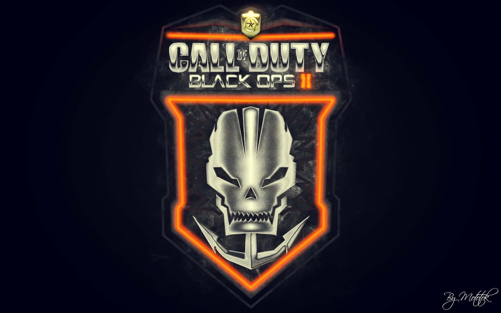 black ops 2 emblemat fan art call of duty