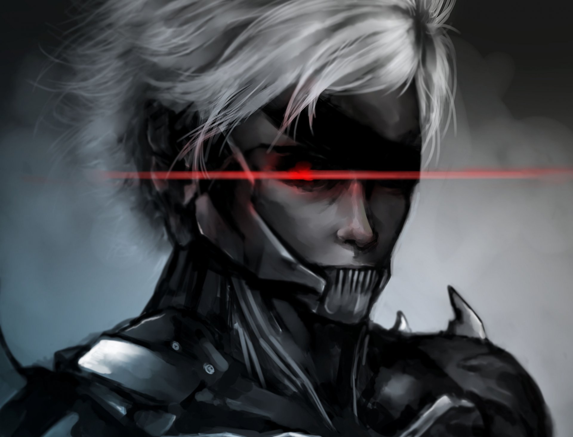 kunst metal gear solid mgs höhe raiden kerl auge stirnband