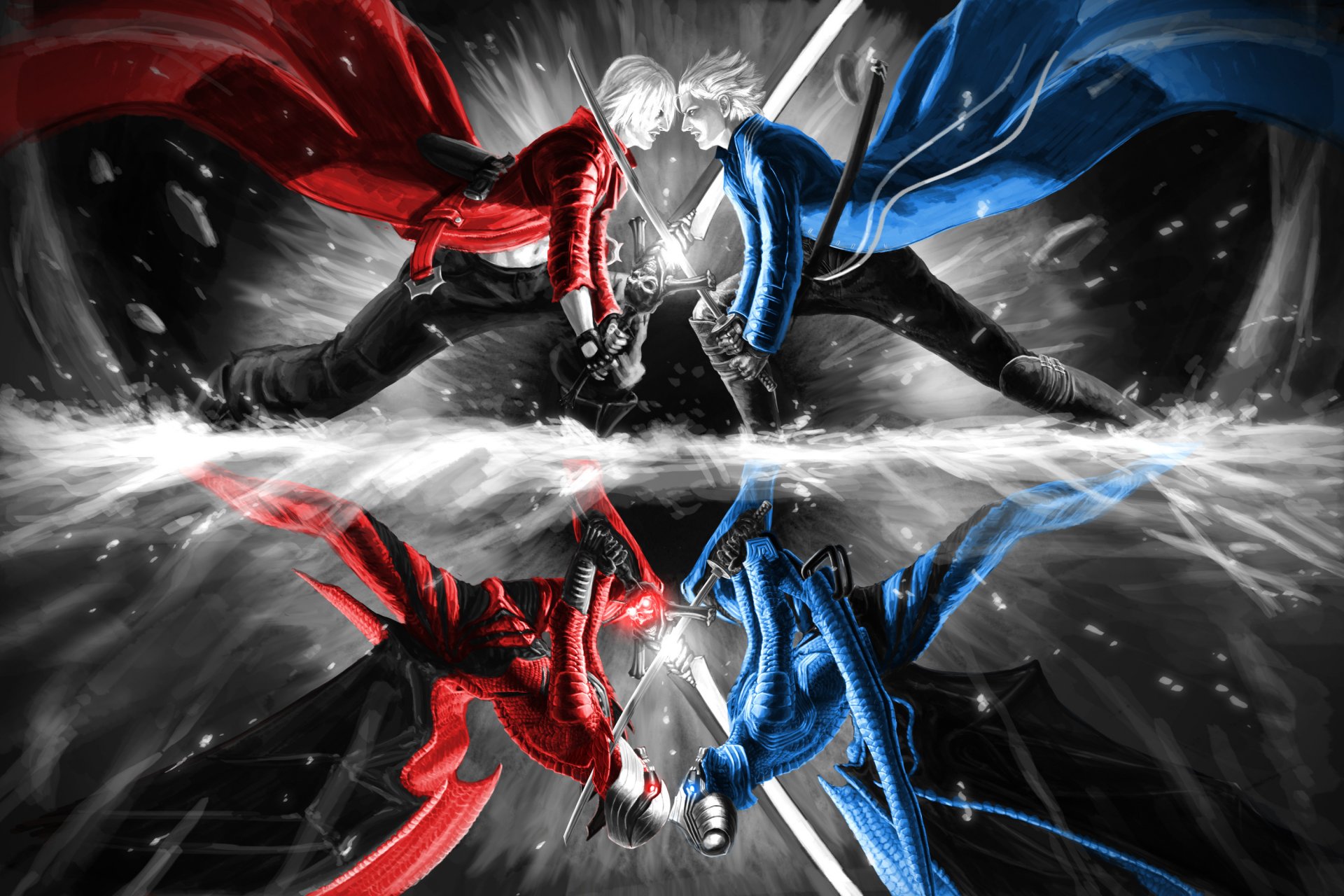 devil may cry dante virgil dämonen