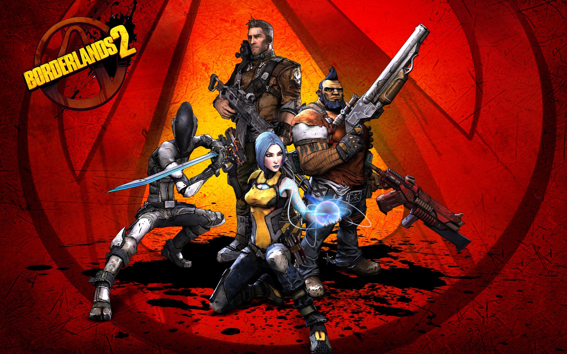 borderlands 2 сальвадор gunzerker майя акстон зеро