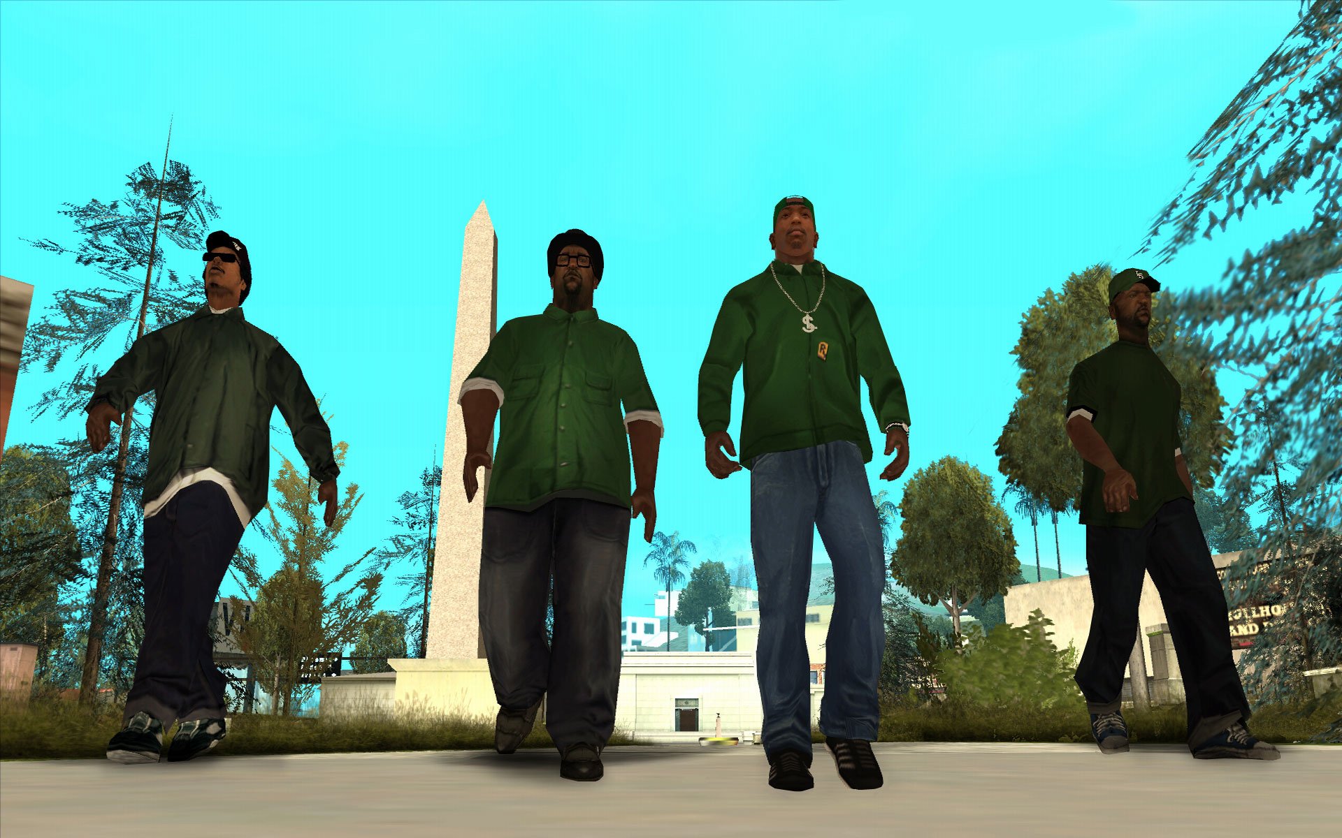 grand theft auto san andreas san Andreas carl Johnson CJ Melvin Harris Big Smoke Sean Johnson Lance Wilson Ryder