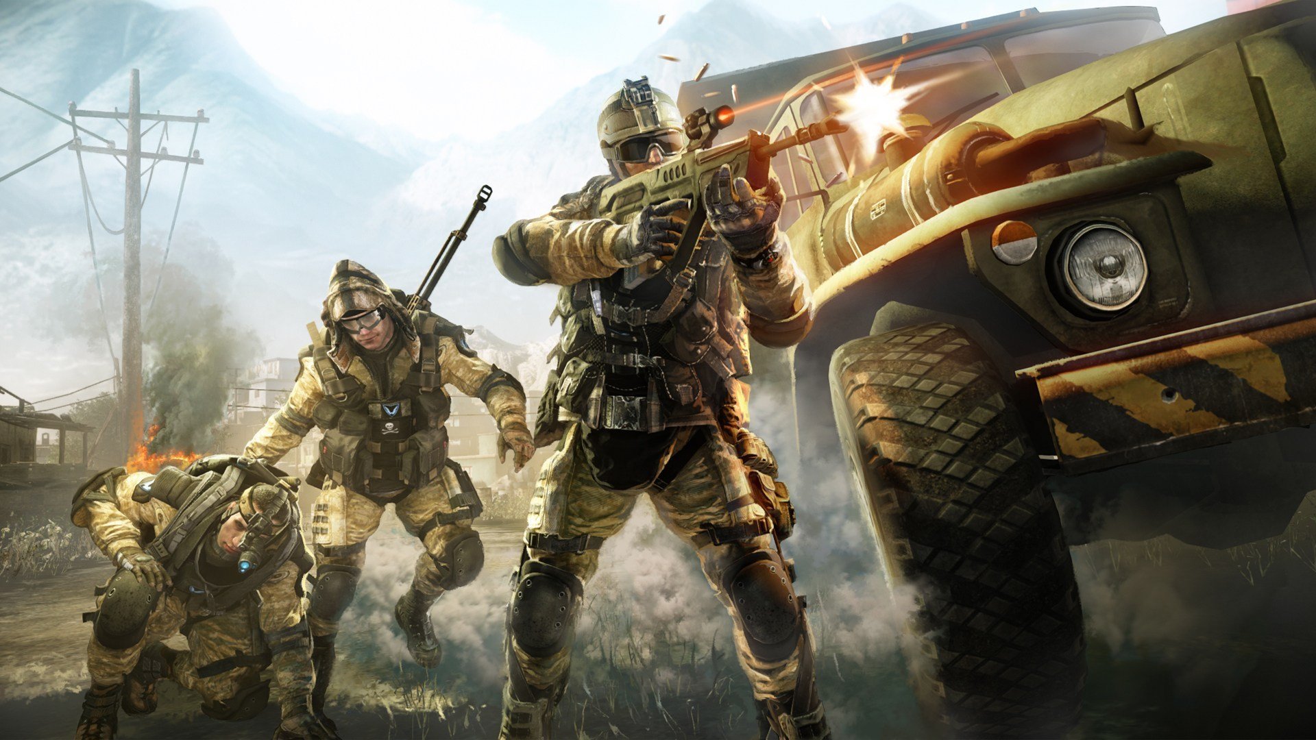 warface soldaten krieg stormtrooper scharfschütze ingenieur waffe lkw crytek schießerei kampf
