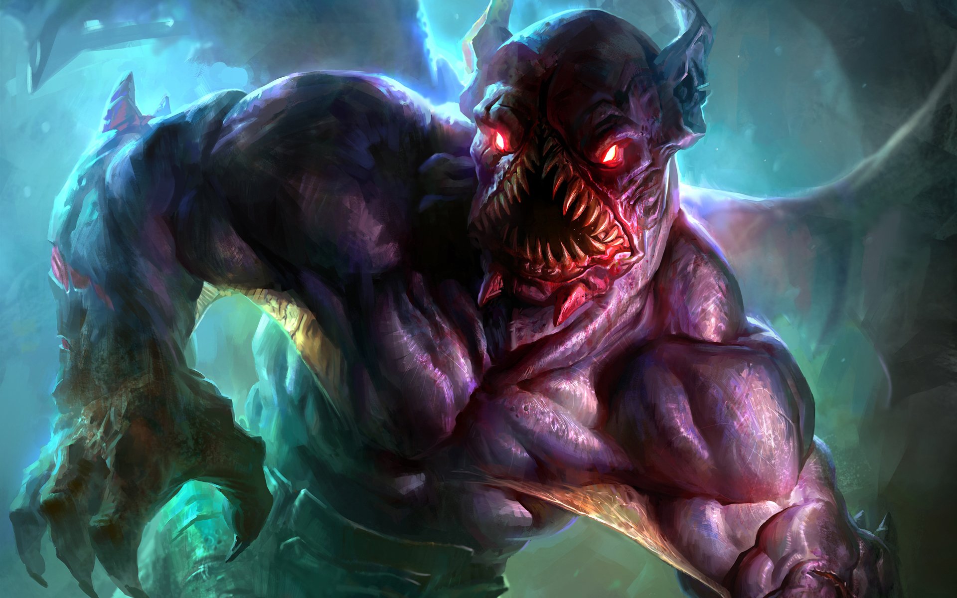 art nighstalker dota 2 monster fall fang