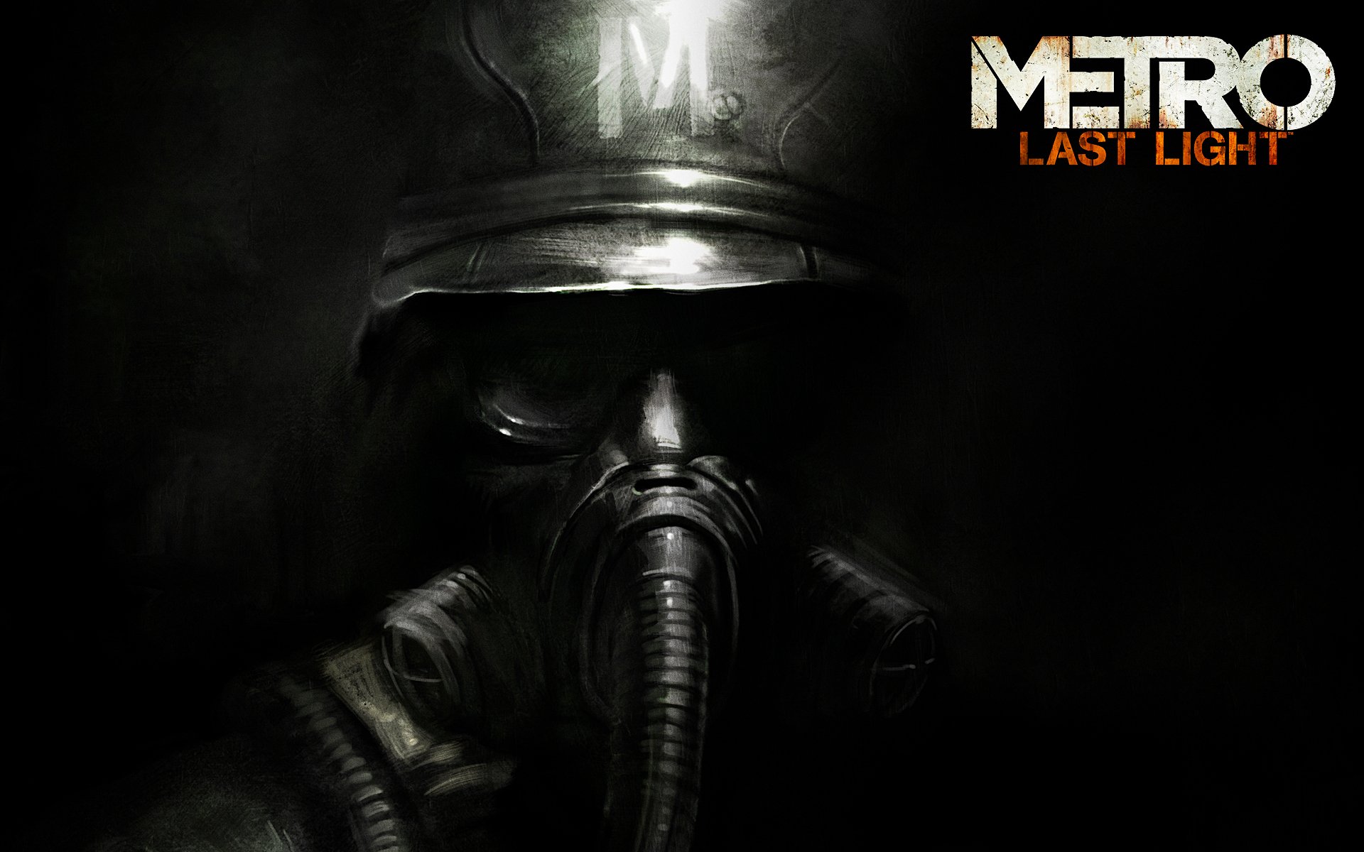 métro: dernière lumière métro: rayon d espoir 4a games deep silver soldat masque à gaz casque logo logo