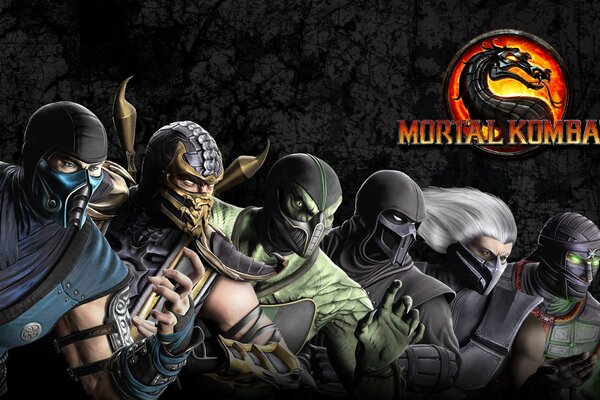 Postacie z gry komputerowej mortal kombat