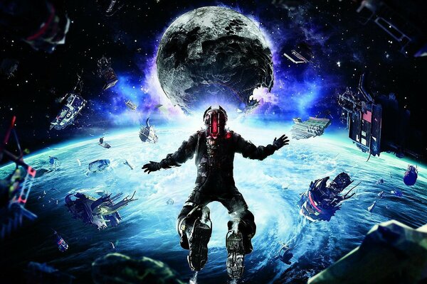 Imágenes de Dead space 3. El hombre en el espacio exterior