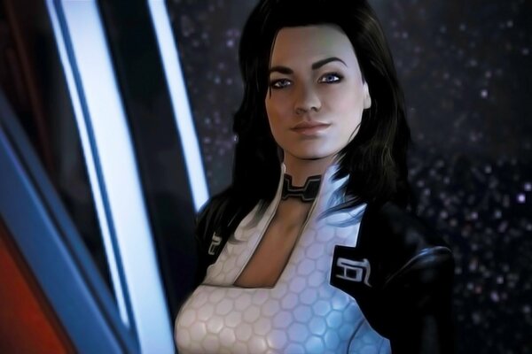 Miranda de Mass Effect que te Mira