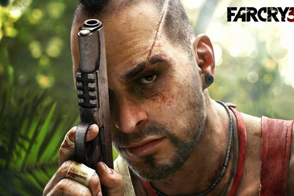 Vaas Montenegro . Hombre con pistola