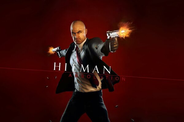 Hitman schießt mit Pistolen auf Mazedonisch
