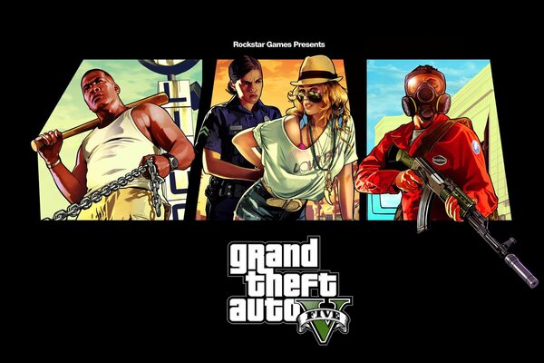 Grand theft auto v Bildschirmschoner in guter Qualität
