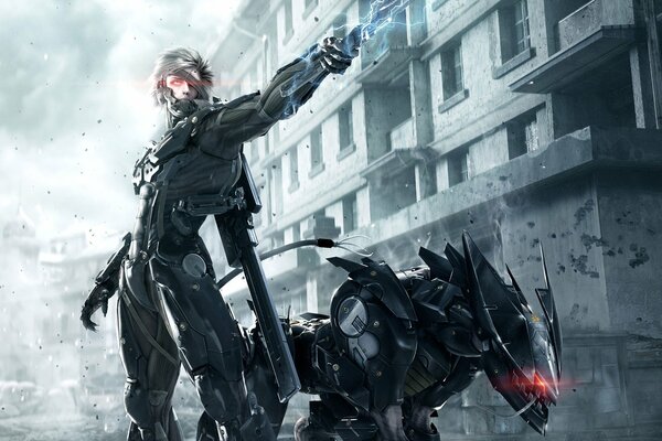Cyborg metal gear revengance