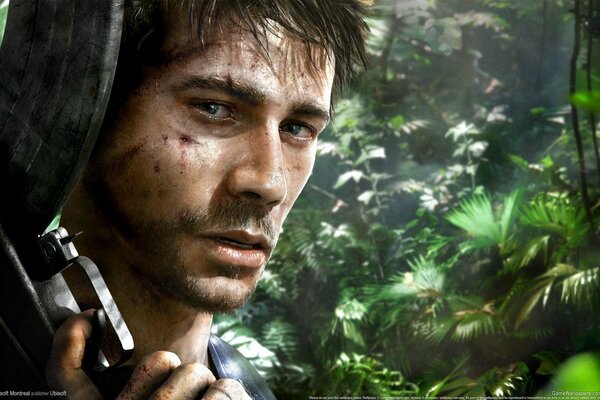 Gioco far cry 3. Jason Brody con la pistola
