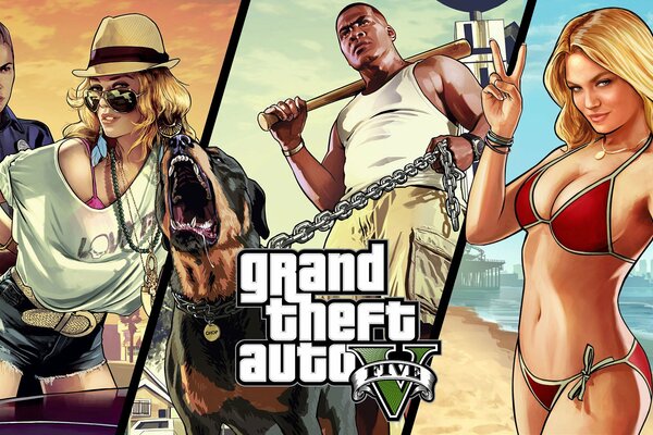 Wygaszacz ekranu na xbox 360 z gry gta5