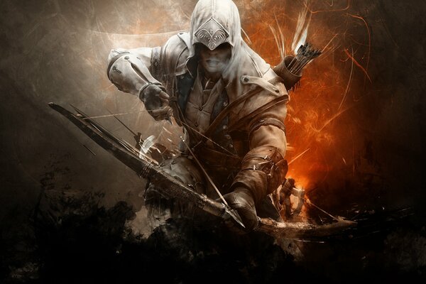 Connor Kenway du jeu Assassins