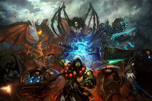 Orchi Sarah Kerrigan mondo di Warcraft