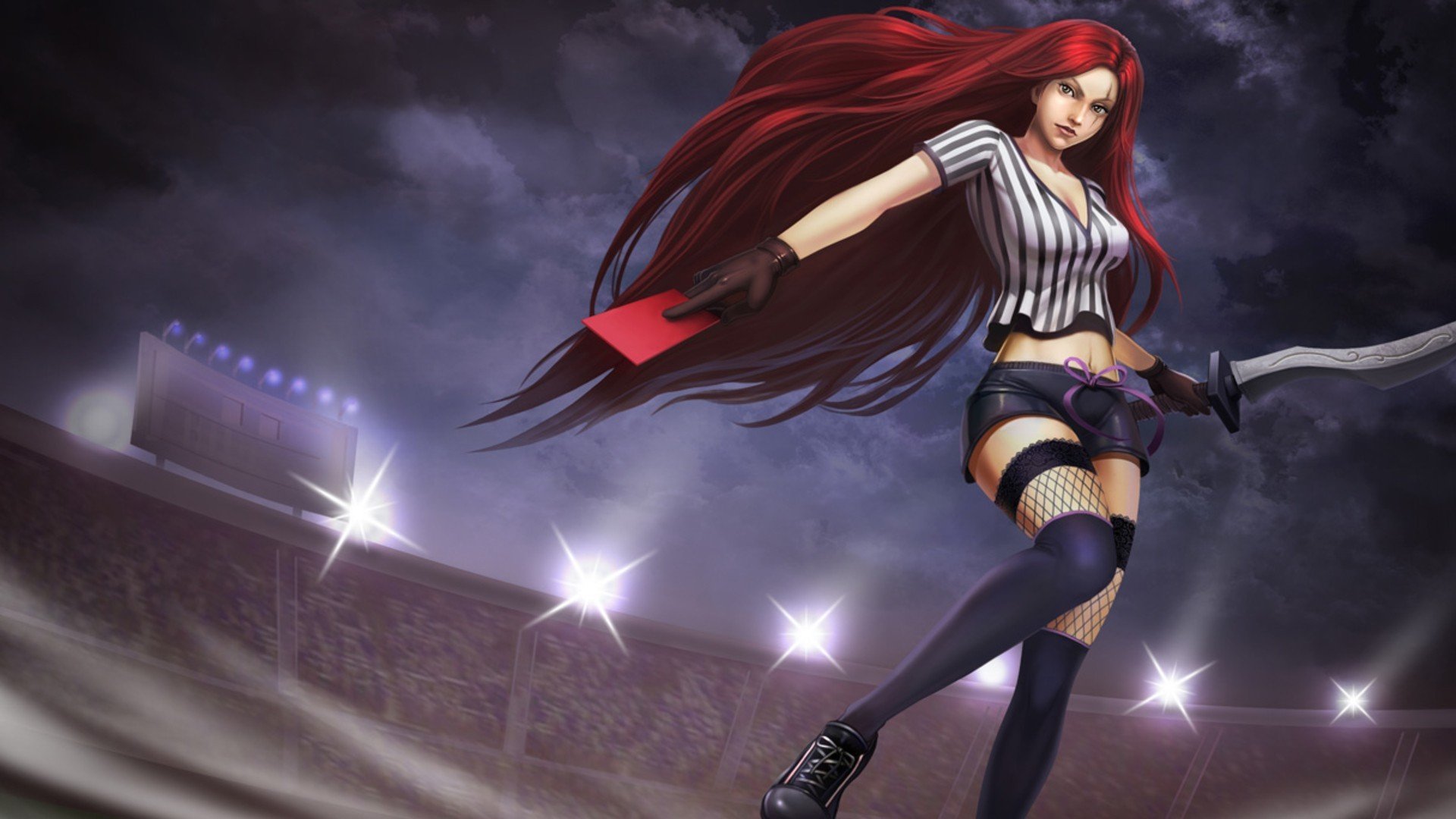 league of legends catarina calcio cartellino rosso cartellino rosso