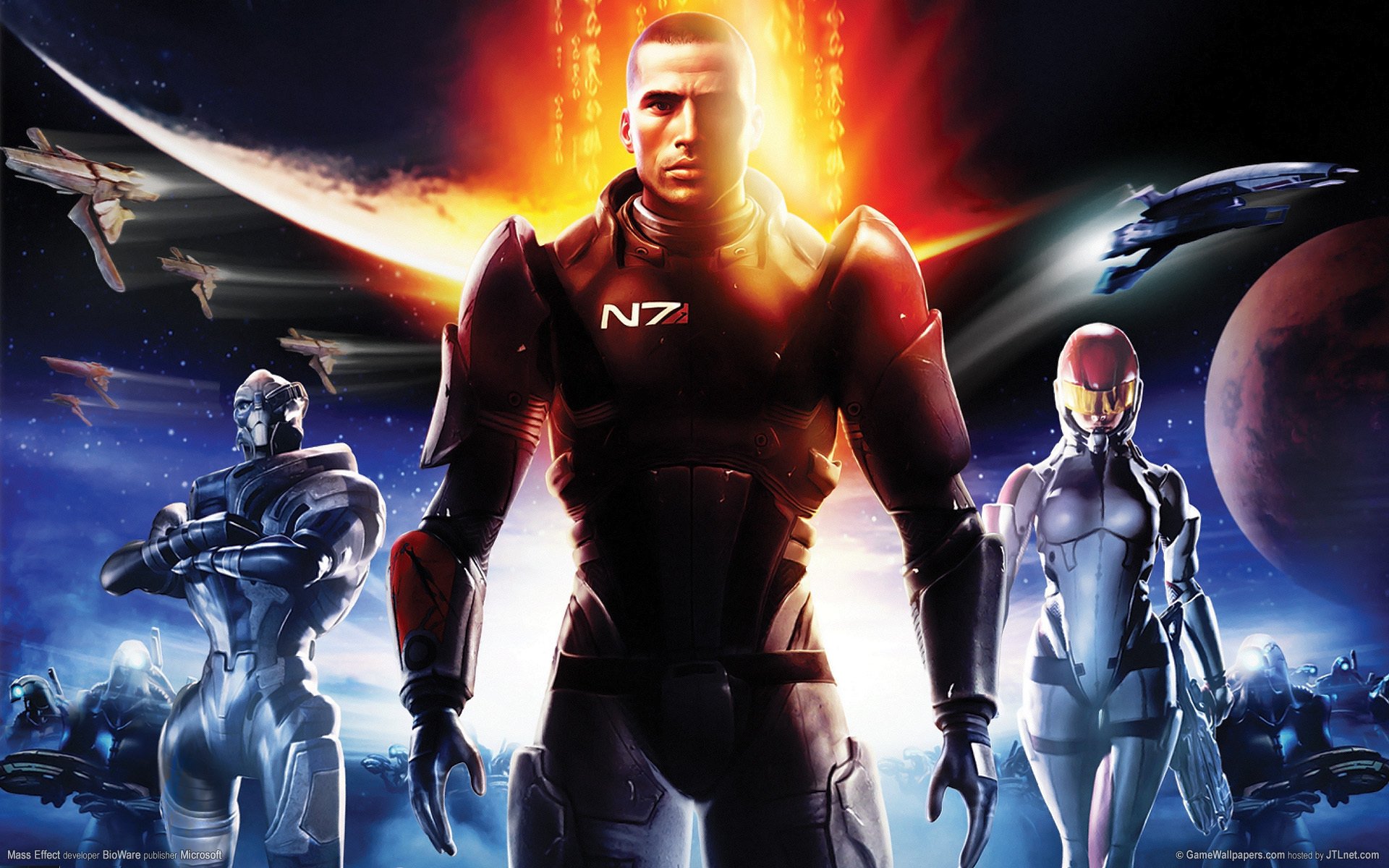 mass effect tapety na pulpit n 7 shepard żołnierze planety statki