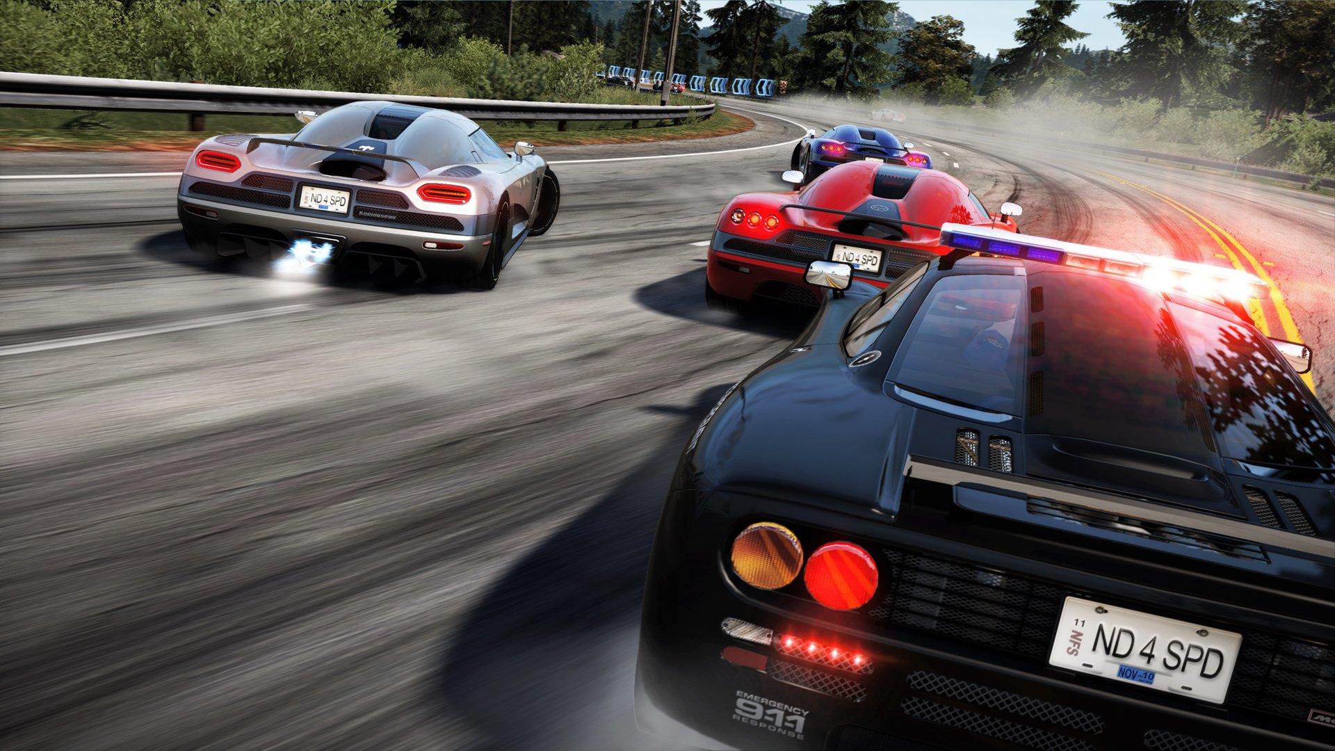 need for speed hot pursuit track road race cars rotation drift