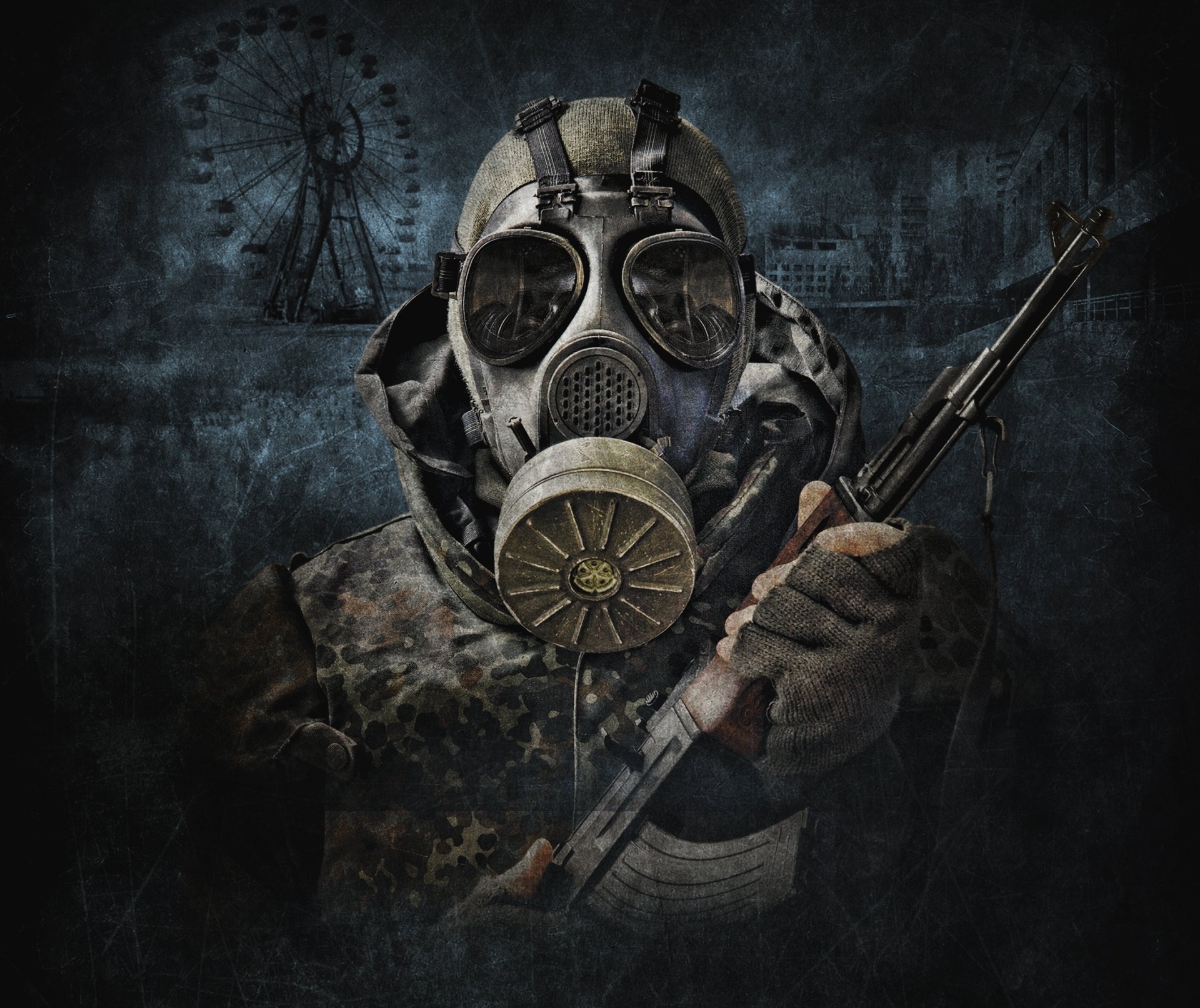 t.a.l.k.e.r call of pripyat stalker men pripyat kalash