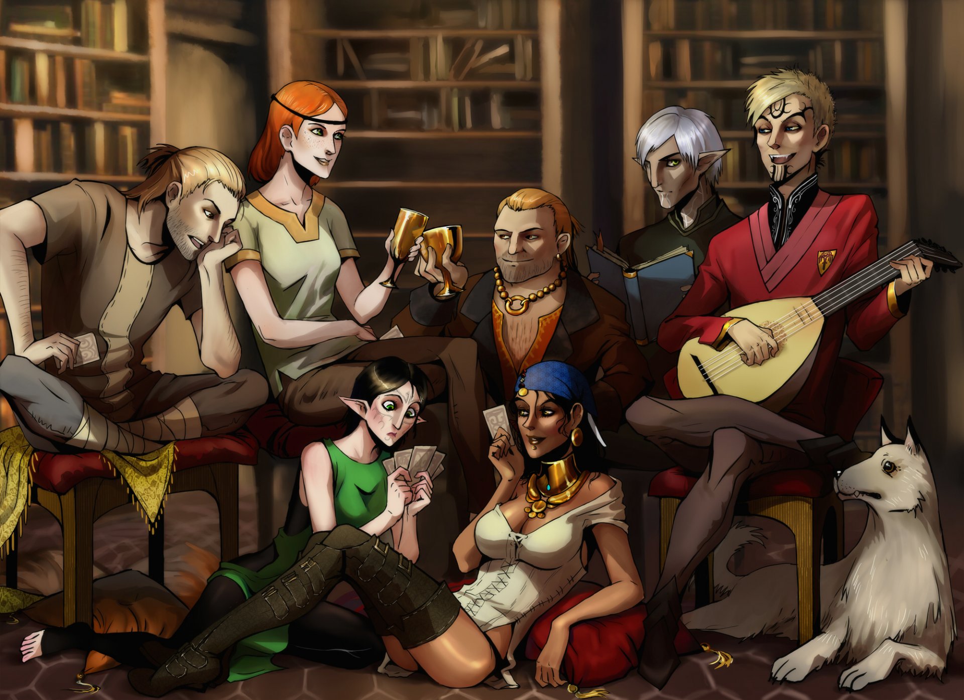 art nanoetetsu dragon age 2 characters the company cards drinking sports dog