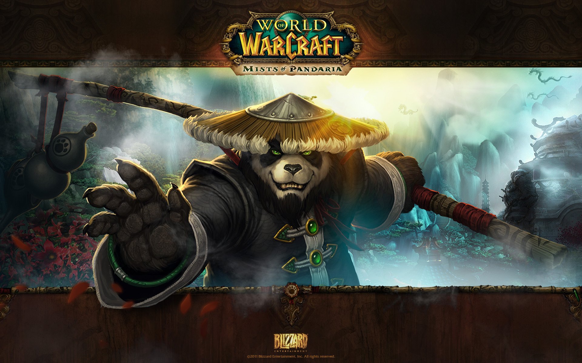 вау мир warcraft вов blizzcon новое обновление 2011 туманы pandaria