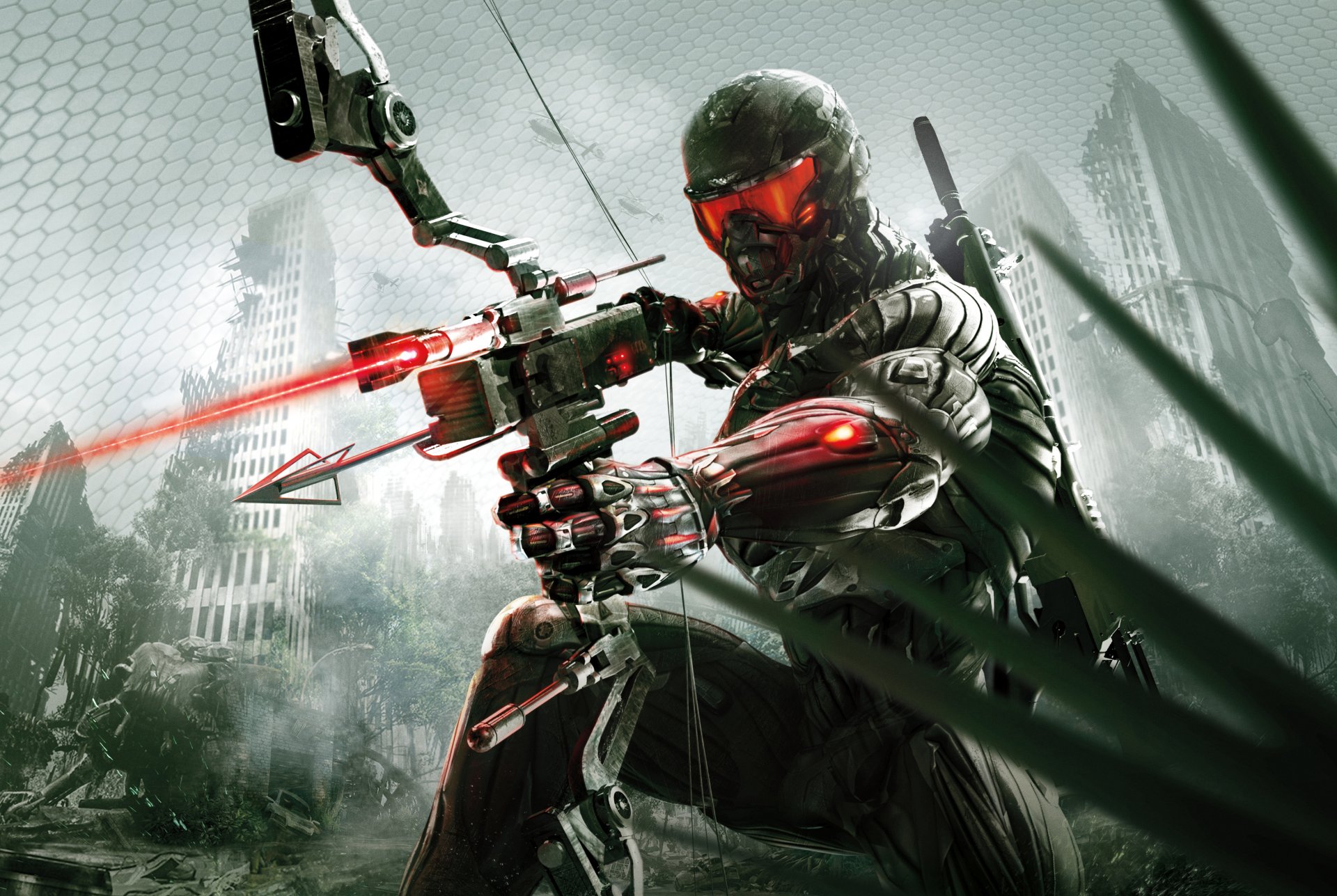 crysis 3 crytek apokalypse nanoanzug stadt dschungel bogen pfeil