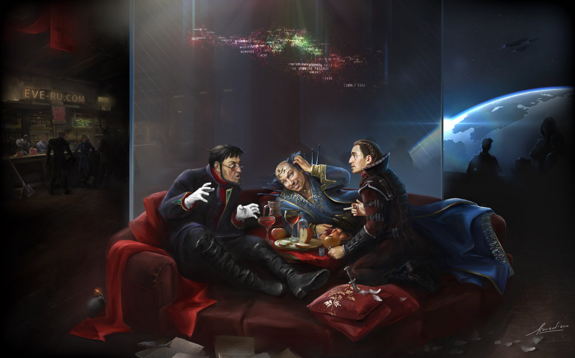 art eve online the hunters at rest sports men planet space bar zucchini food card