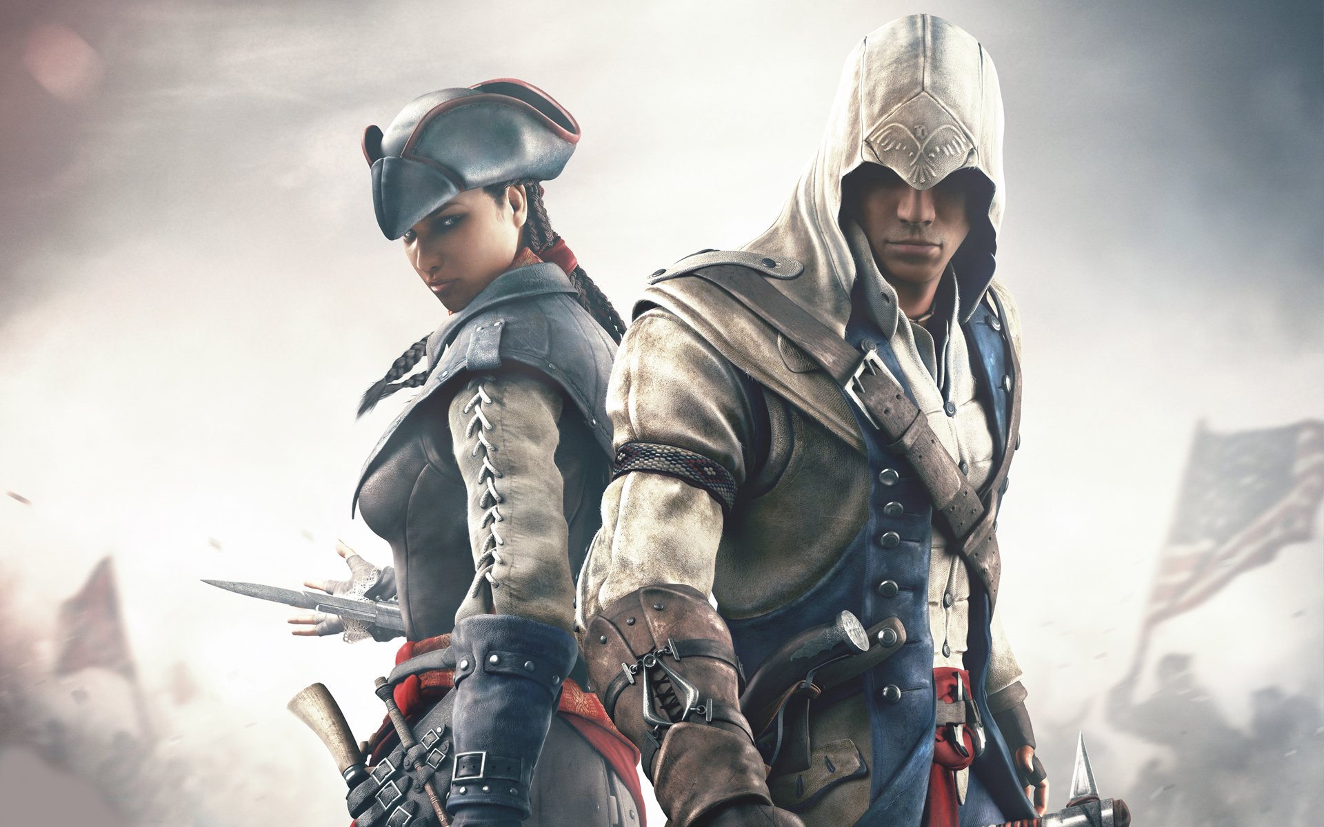 assassins creed iii assassins creed 3 connor kenway radunhageidou evelyn