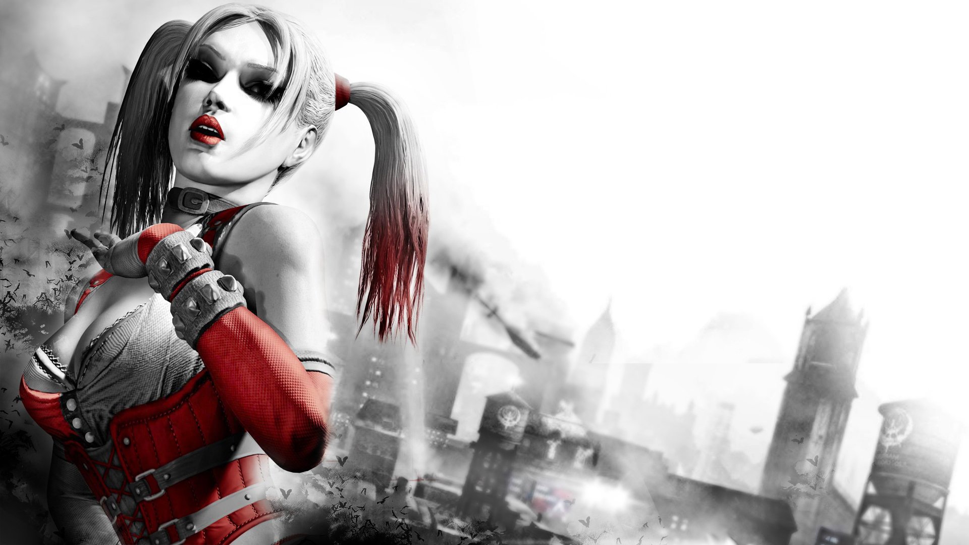 харли квинн бэтмен arkham city