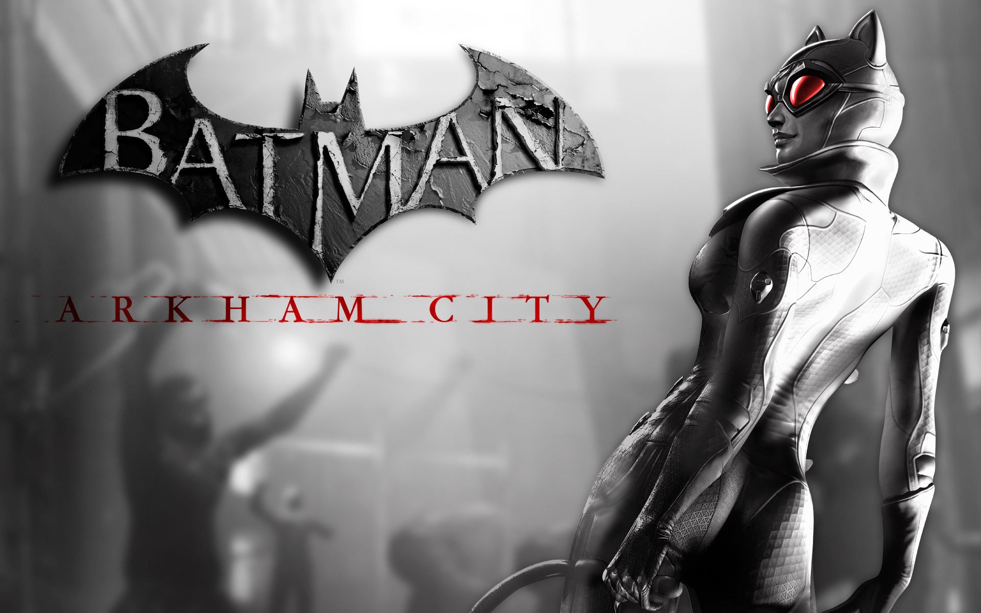 batman arkham city catwoman logo