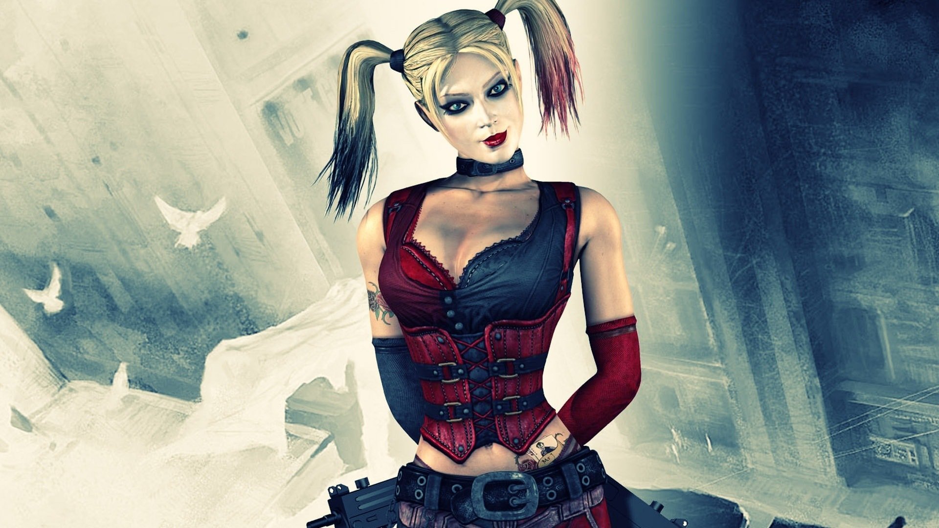 batman arkham city harley quinn charakter