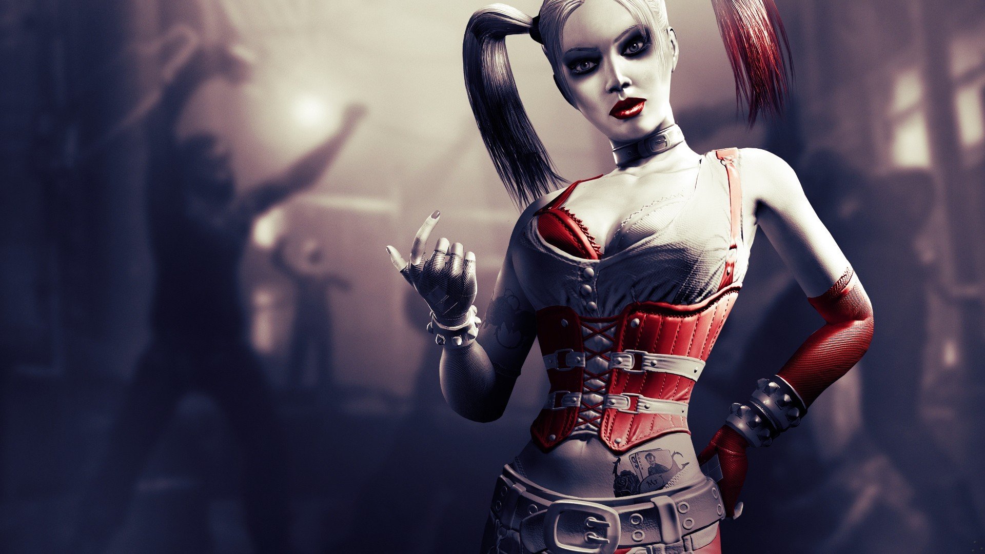 batman arkham city harley quinn personaje