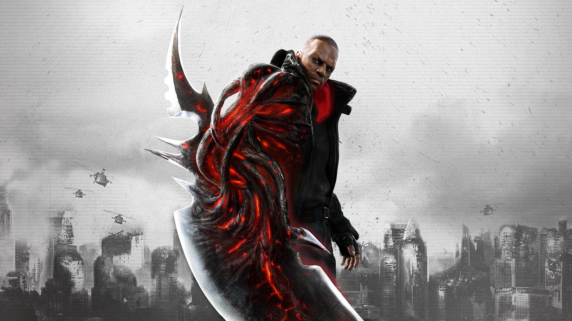 prototype 2 james heller mutant infecté ville maisons lame ruine soldat new york