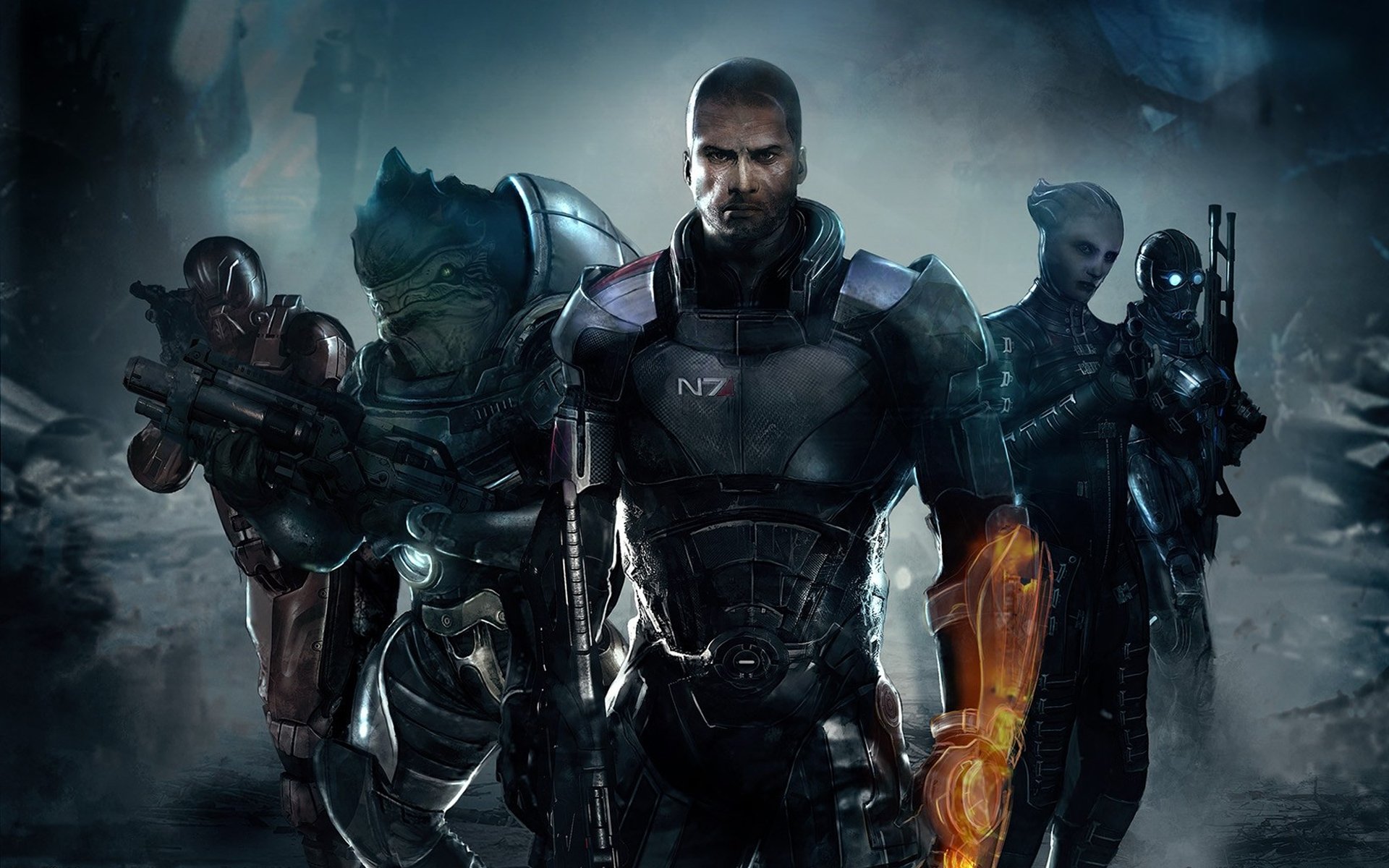 mass effect 3 commandant shepard grant krogan liara t soni azari