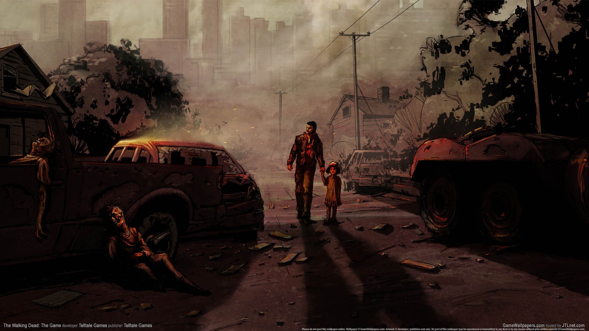 walking dead game walking dead art art drawing man child zombie apocalypse