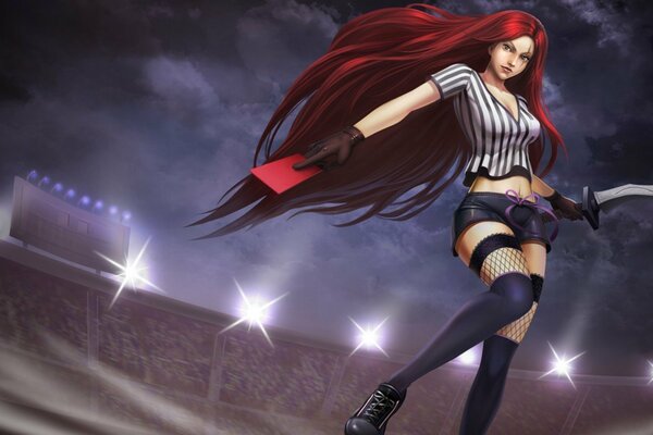 Katarina na boisku League of Legends