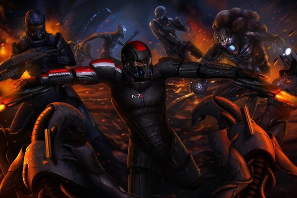 Robot i kapitan Shepard kontra Żniwiarze