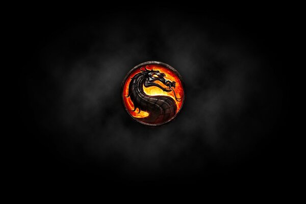 The Dragon logo from Mortal Kombat